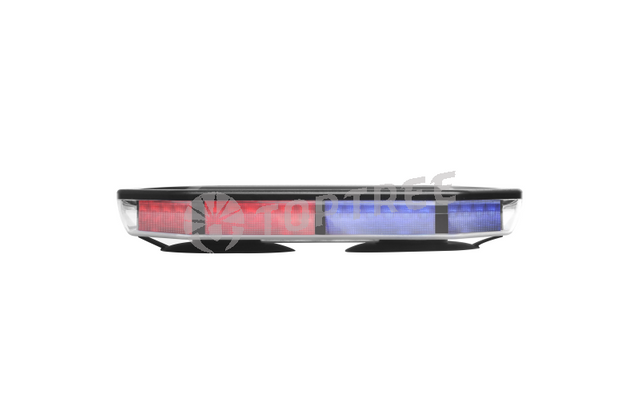 Κόκκινο-μπλε LED Προειδοποίηση Mini Light Bar