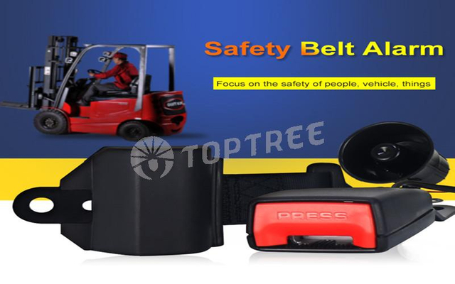 sistem peringatan sabuk pengaman forklift