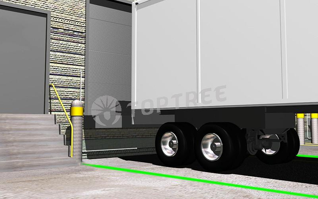 LKW-Docking-Laserprojektor
