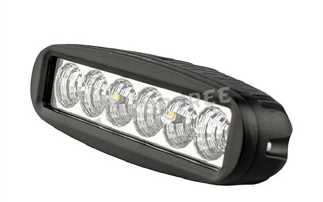 Barra luminosa fuoristrada LED da 18W