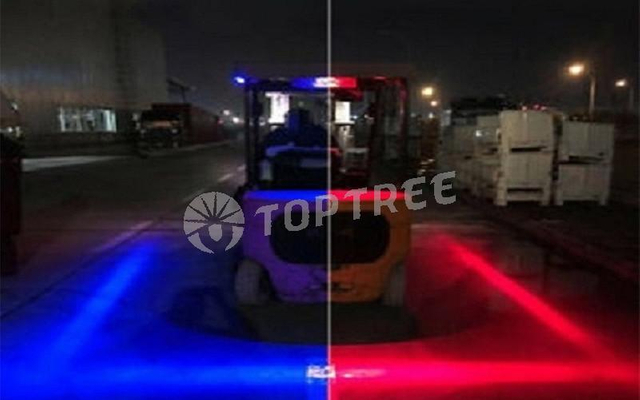 lampu keselamatan forklift gudang