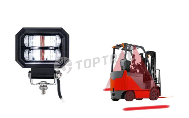 Forklift garis peringatan lantai LED