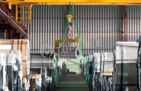 system znakowania laserowego strefy bezpieczeństwa dźwigu