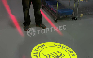 Laser-Bodenmarkierungsl&ouml;sung ohne Farbe