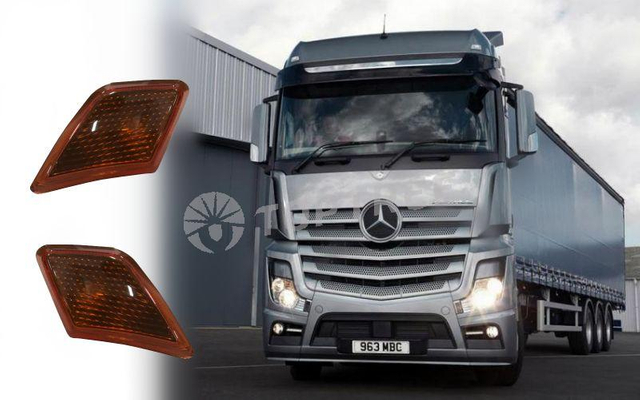 Đ&egrave;n b&aacute;o rẽ Actros LED