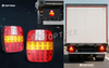 Universelles LED-LKW-R&uuml;cklicht 10-30V