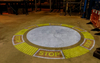 proyecci&oacute;n de gobo personalizada para la seguridad de la gr&uacute;a