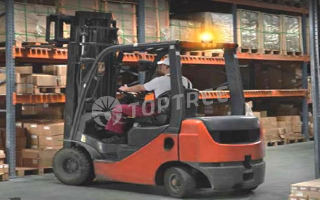 targonca borosty&aacute;ns&aacute;rga forg&oacute; jelzőf&eacute;ny TPZ01