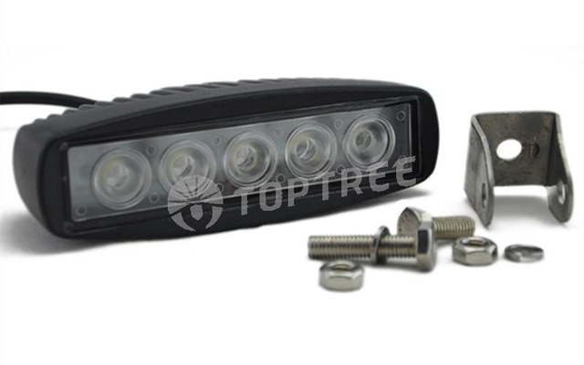 Barre lumineuse de travail fine 15 W 10-30 V