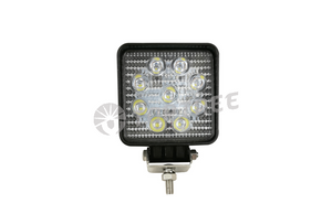 Kwadratowa lampa robocza LED o mocy 27 W