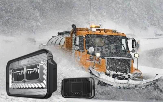 LED-Scheinwerfer mit beheizter Linse